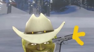 Мои помощники против лин Ганг арбузов (акт Годзи)