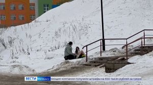 Недалеко до беды: лестница в Кемерово-Сити стала опасным аттракционом