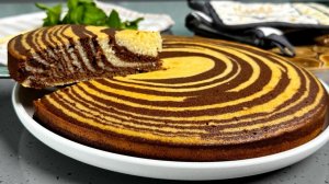 Манник "Зебра" , или ПИРОГ на все времена! Рецепт проверенный , и просто и ВКУСНО!