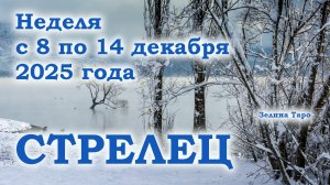 СТРЕЛЕЦ | ТАРО прогноз на неделю с 8 по 14 декабря 2025 года