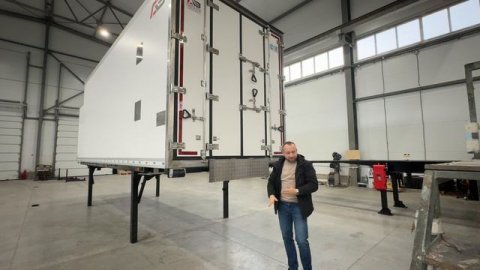 Съемный кузов-рефрижератор с системой BDF