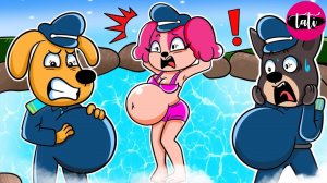 Щенячий патруль и Маршалл. Залипательное видео. Мультфильм для детей и малышей. Анимация