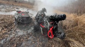 42 квадроцикла🚜 перевернули BRP🫣 доехали только сильнейшие💪🏼 Квадробратья ВЛГ покоряют грязь🔥