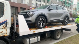 !Видео отправки Kia Sportage из Казахстана в Москву 2025-10-14