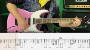 Poison - Nothin’ But a Good Time Cover (Табулатура) Guitar Tutorial TABS