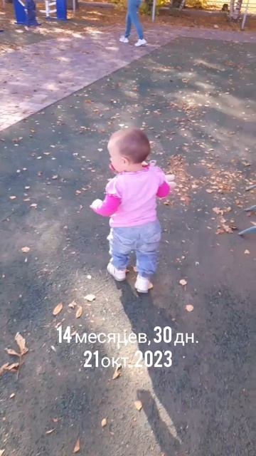 14 мес.,30 дн.На прогулке.(21 окт.2023).mp4