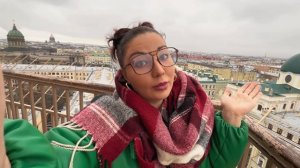 Прогулка по Предновогоднему Санкт - Перебергу , посещение Думской Башни .