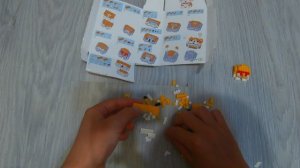 Детский конструктор Cute Zoo Конструктор Пластиковый 3D животные из мелких деталей собираю коллекцию