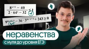 НЕРАВЕНСТВА С НУЛЯ ДО УРОВНЯ ЕГЭ | ПРОФИЛЬ ЕГЭ2026