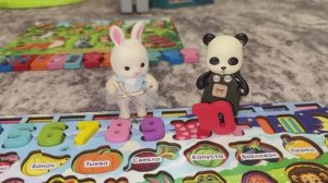 Учим Цифры от 1 до 10 Вместе с Пандой и Зайчонком