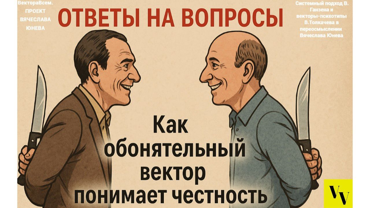 Как обонятельный вектор понимает честность