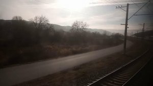 Видео за окном - едем в Кисловодск. 30.11.2025 (#2)