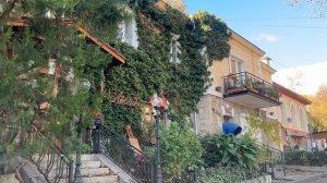 Ливадия. От Ливадийского дворца,ул.Батурина.Конюшня. Палеонтологический  музей. 14.11.25.Крым.Crimea