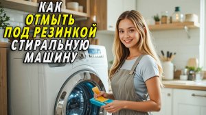 Как отмыть стиральную машину под резинкой