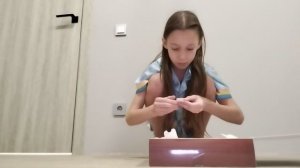 распаковка адвент календаря 6 ячейка