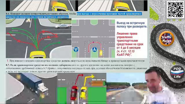 Полный курс пдд 2025 Вебинар 5 Начало движения и маневрирование, скорость и расположение ТС