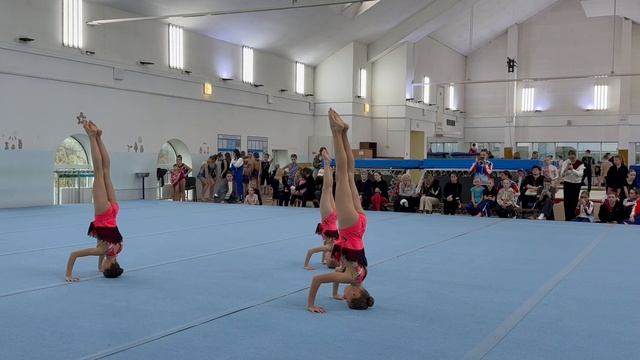 ТР 3 спортивный разряд, Клокова  - Гамова  -  Грибова ,МАУДО ДТДиМ, Балансовое упражнение