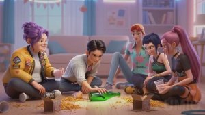 RUMI Got a GLOW UP! KPop Demon Hunters Animation