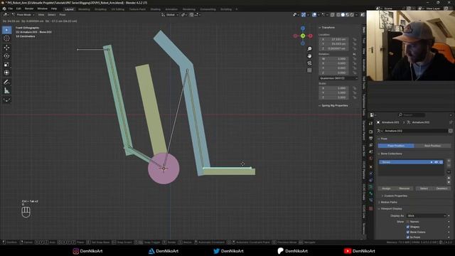 Mechanical Rigging Course Pt. 5 -- ROBOT ARM