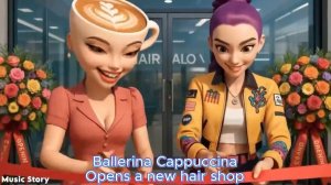 Балерина Капучино открывает Барбершоп.