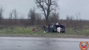 В Благодарненском округе  автомобилистка врезалась в грузовик и погибла