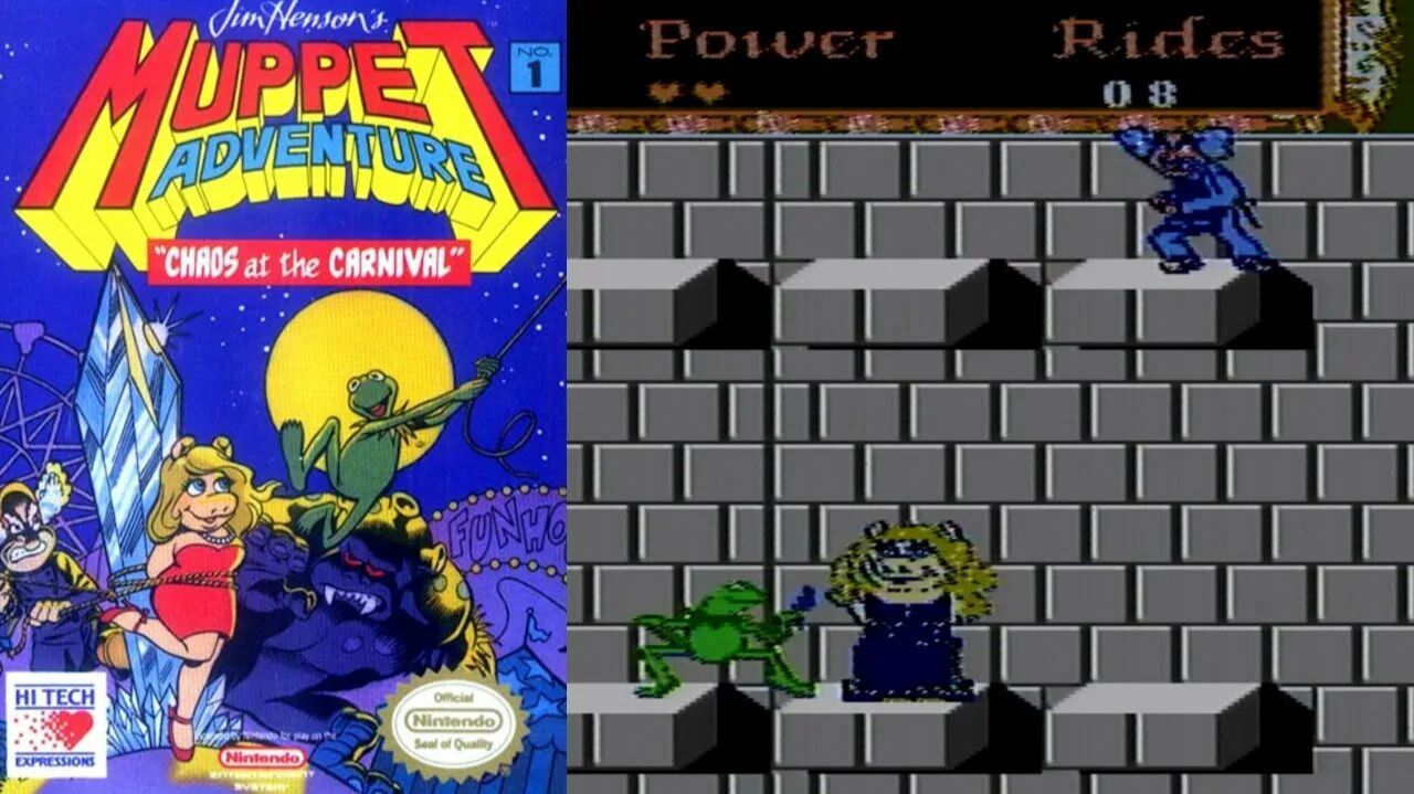 Jim Hensons Muppet Adventure Chaos at the Carnival (NES)