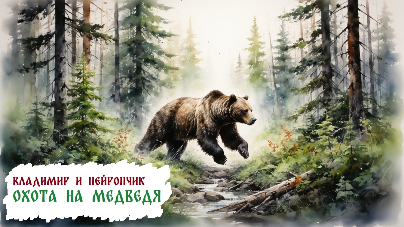 Владимир и Нейрончик Охота на медведя