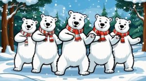Белые медведи песенка для детей, песенки для детей
