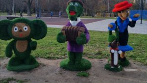 Субботний вечер провели в городе.