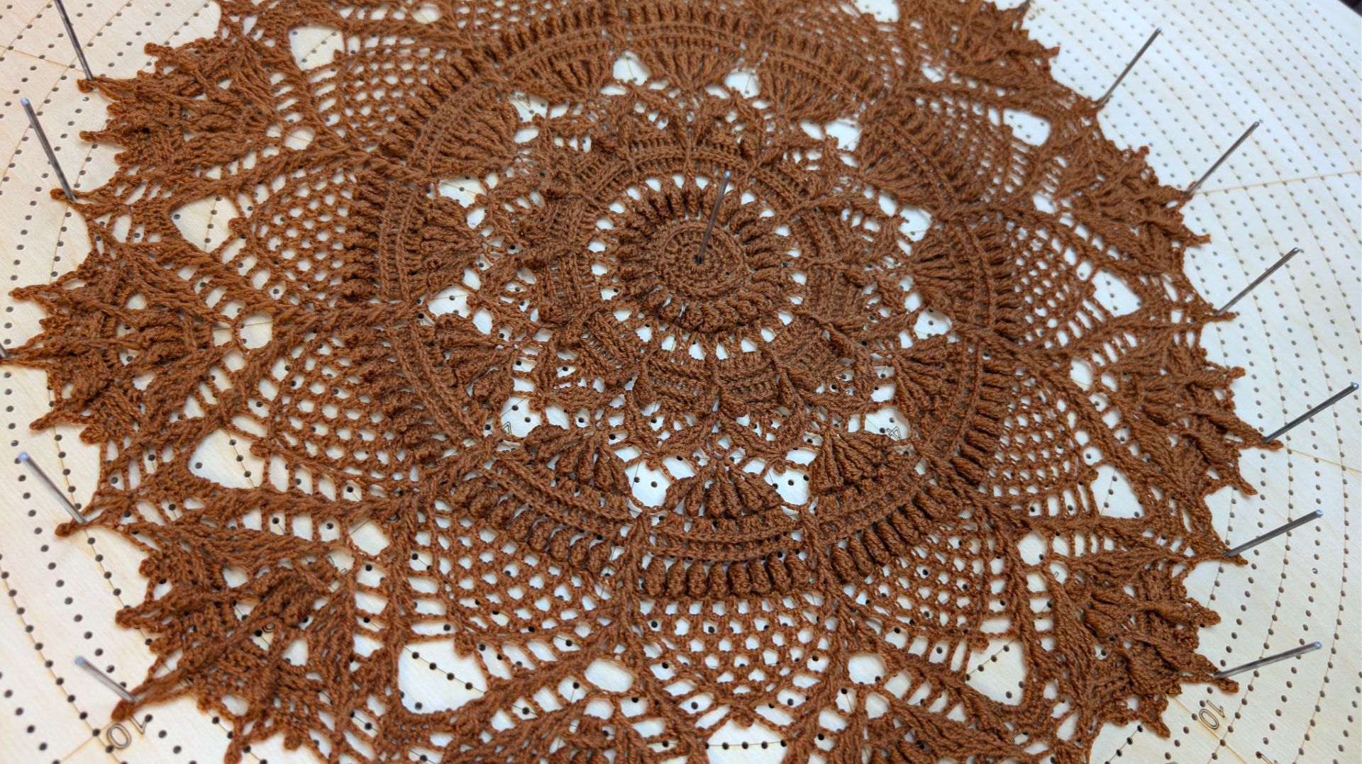 Салфетка "Ирис" ✨ Подробно ✨ Часть 1 - (1 - 15 ряды) ✨ смотреть онлайн