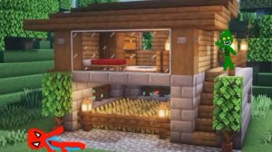 человек паук в Майнкрафте