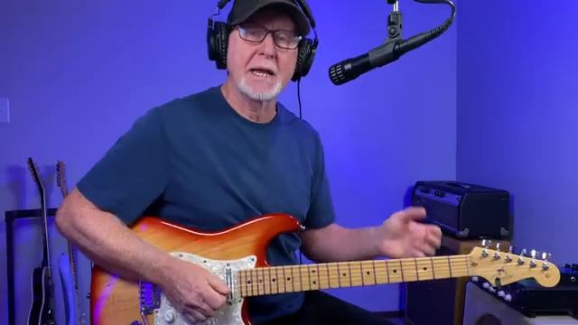 Rustys Guitar - Slow and Soulful blues lead guitar Mix pentatonic  triads