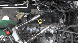 Замена двигателя CFCA на CFGB на VW Transporter T6 Фольксваген Транспортер 2,0 TDI 2017 3часть