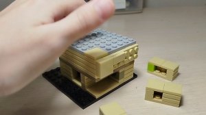 Решение лего коробки- головоломки