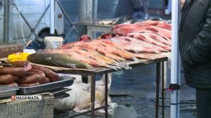 В Махачкале открылась рыбная ярмарка