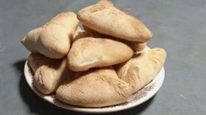 Треугольные пирожки с рыбой и картошкой по-татарски