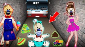 СЕМЬЯ МОРОЖЕНЩИК 5 В МАЙНКРАФТ СМЕШНЫЕ МОМЕНТЫ ICE SCREAM 5 GRANNY 3 MINECRAFT