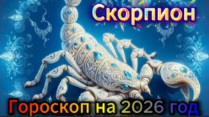 Скорпион! Гороскоп на 2026 год!