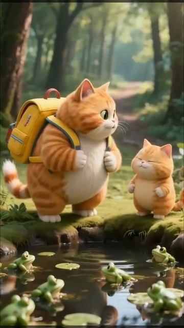 Рыжий котик попал в беду