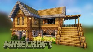 Как Построить Красивый Дом в Minecraft. Крутые постройки в майнкрафт. #майнкрафт #minecraft #майн