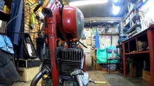 Сборка и пуск мотора Ява 638 из Подмосковья (Будни в мастерской)