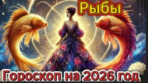 Рыбы! Гороскоп на 2026 год!