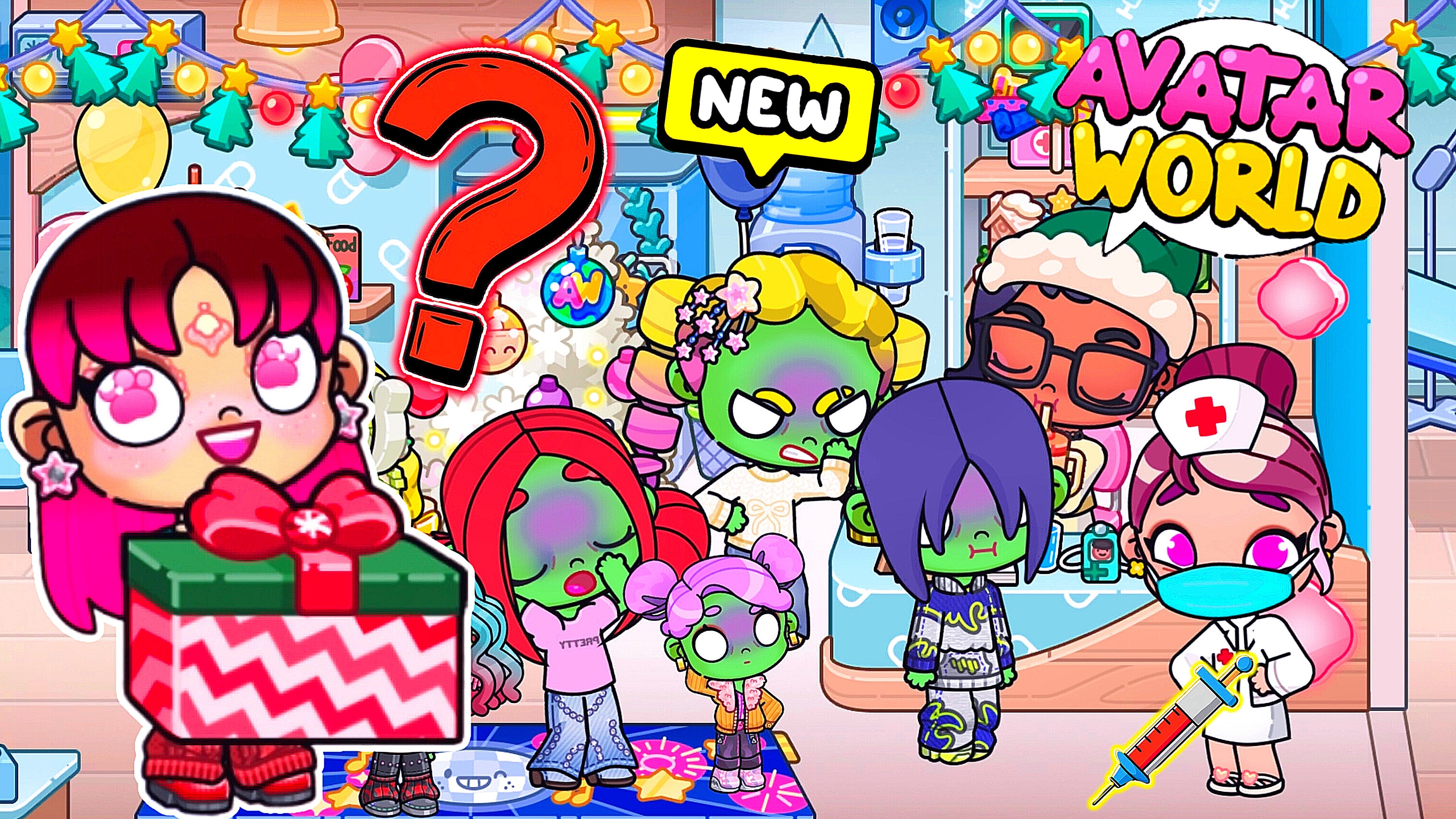 Зомби🧟♀️ в больницу🏥 за уколом💉😱/♥️AVATAR WORLD СЕМЕЙНЫЕ ИСТОРИИ♥️ смотреть онлайн