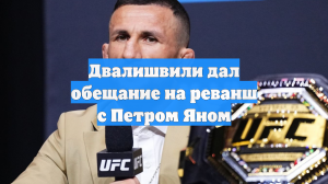 Двалишвили дал обещание на реванш с Петром Яном