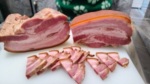 Домашняя Грудинка Sous Vide с жидким дымом. Для тех у кого нет возможности коптить.
