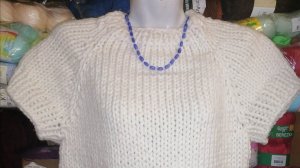 АРХИВ. Безрукавка/ футболка спицами за 5 часов!