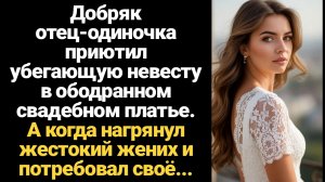 ИСТОРИИ ИЗ ЖИЗНИ/Добряк отец-одиночка приютил убегающую невесту. А когда нагрянул жестокий жених