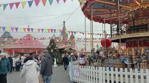 Москва Новогодняя 2026 . ГУМ-Ярмарка,КАТОК, Москва, Красная площадь