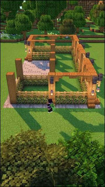 Как построить простой домик для выживания в майнкрафт