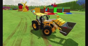 Мультфильм для детей: Тракторки на ферме — дружная работа